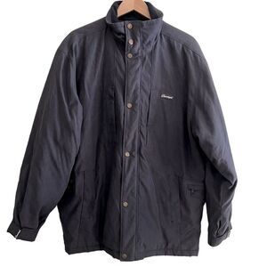 Ptarmigan Men’s BLACK coat Size Large high quality GUC